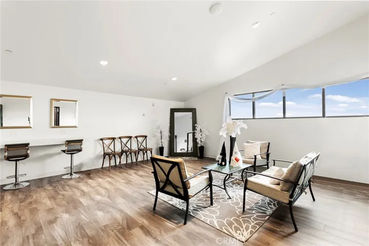 Bride staging area for Weddings, with private bathroom