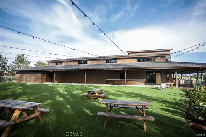 Large area at the Tasting Room,  for Wedding parties, and picnics
