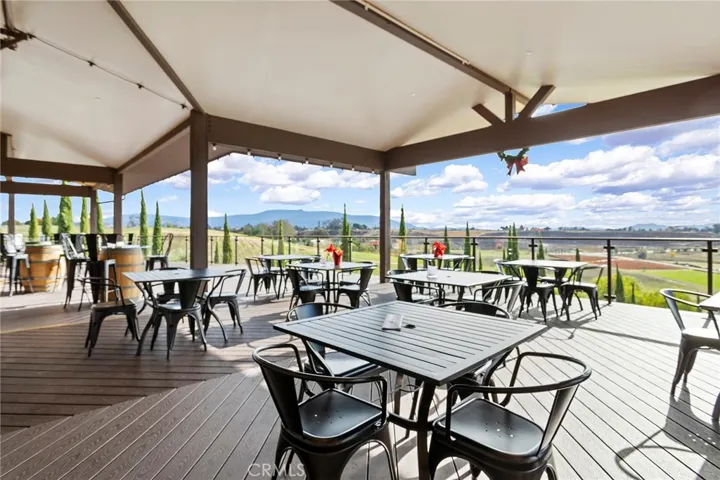 Large Covered Patio with some of the best views in the Temecula Wine Country