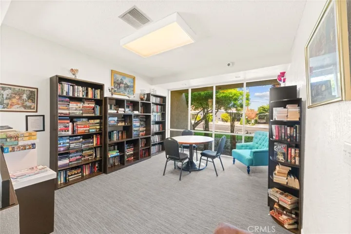 The Indian Springs community reading room.