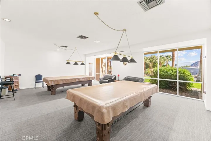 Indian Springs has two competition sized billiard tables for residents and their guests to use.