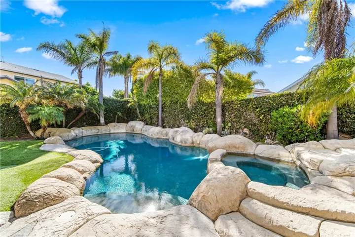 Resort-like pool and spa.