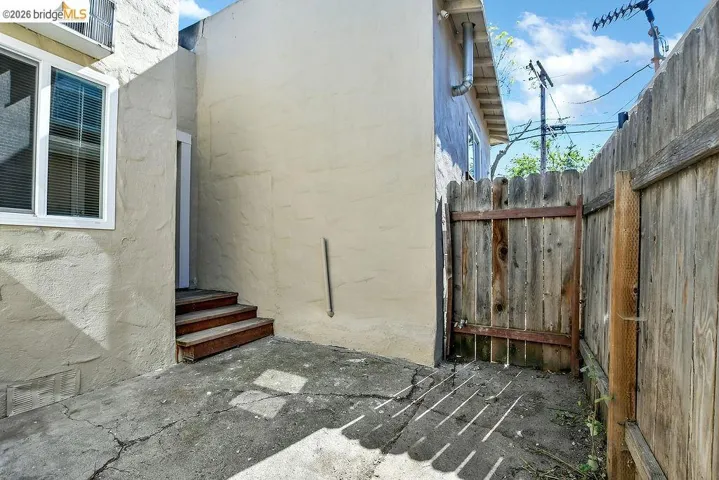 View of patio