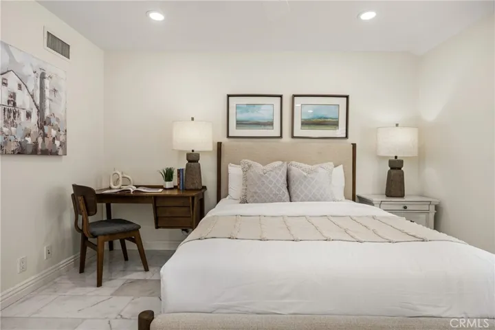 Downstairs bedroom or home office is large enough to serve as both!