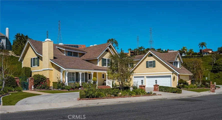 A circular driveway offers plenty of parking for friends and family or more space for the kids to play!