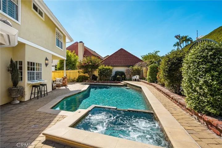A hot tub for added enjoyment!