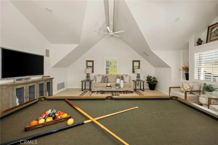 Two new ceiling fans in the game/bonus room, keep it comfortable all year round!