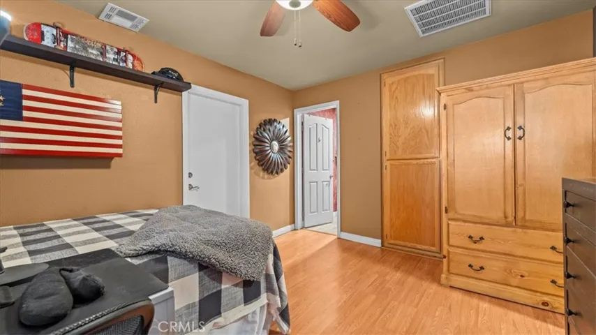Opposite angle of separate-entry bedroom
