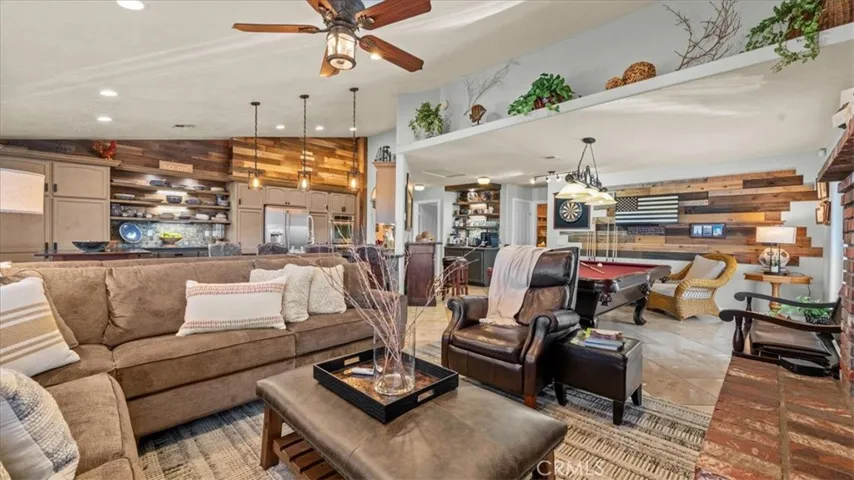 Opposite angle of open living area