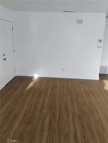 Front entry into living room