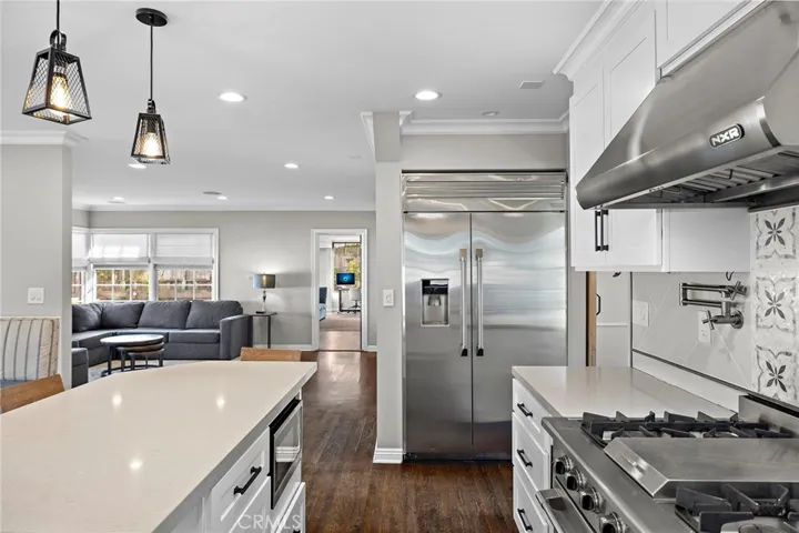 Updated, open concept kitchen
