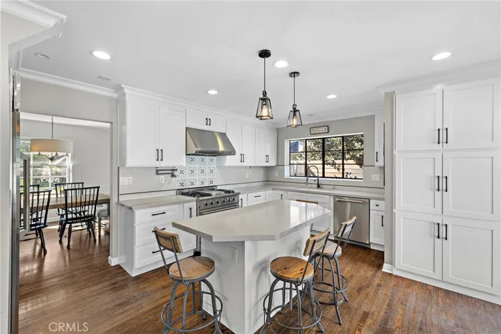 Generous use of cabinetry
