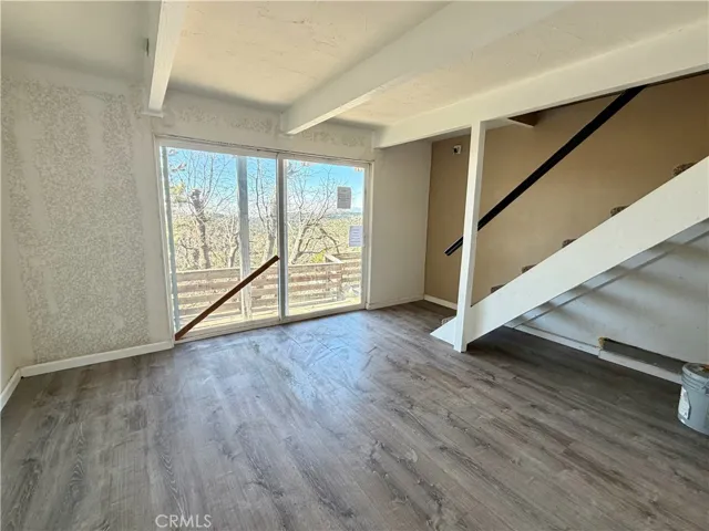 Bottom floor could be used as a 3rd bedroom w/ private deck.
