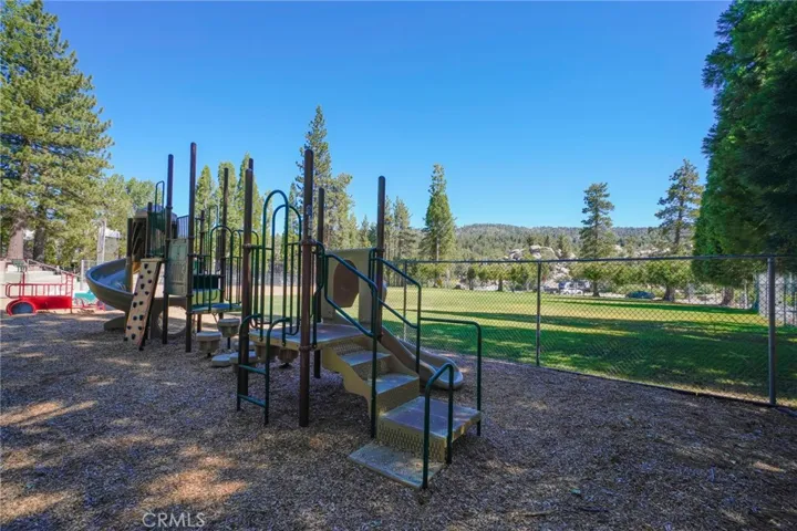 Ball Field with playground.
