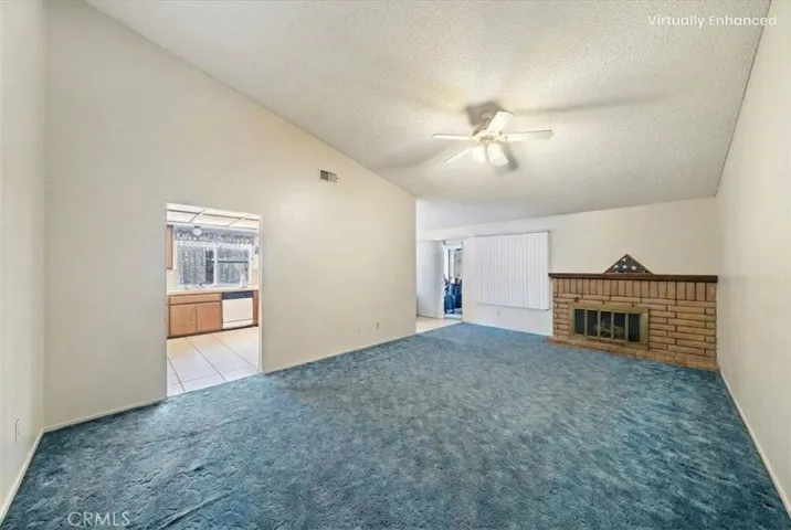 Digitally enhanced to remove furniture