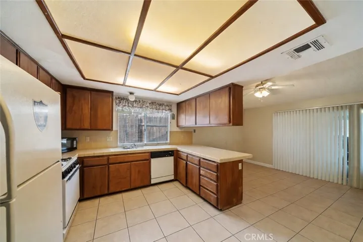Digitally enhanced to remove furniture
