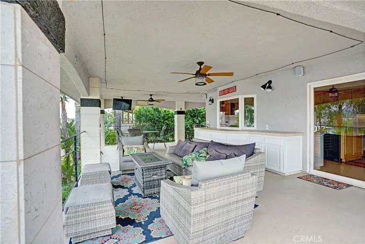 Covered Patio off Kitchen