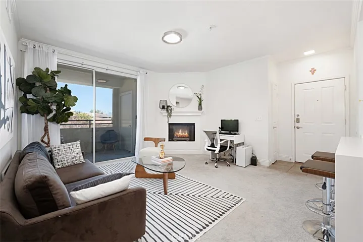 AI generated fire in the fireplace