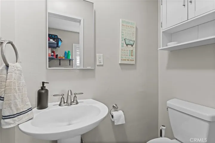 1/2 Bathroom off Kitchen