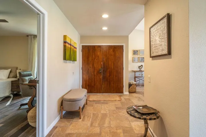 double door entrance