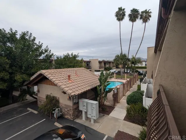Looking northeast from the balcony