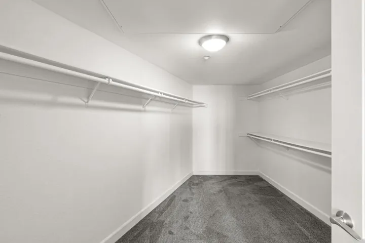 HUGE Primary bedroom closet