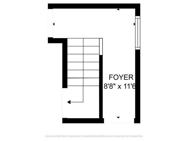 Top Unit Staircase floorplan