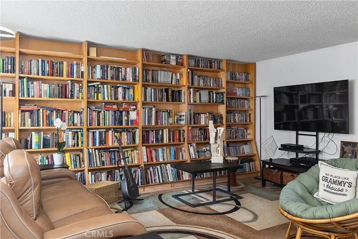 Custom built bookshelves