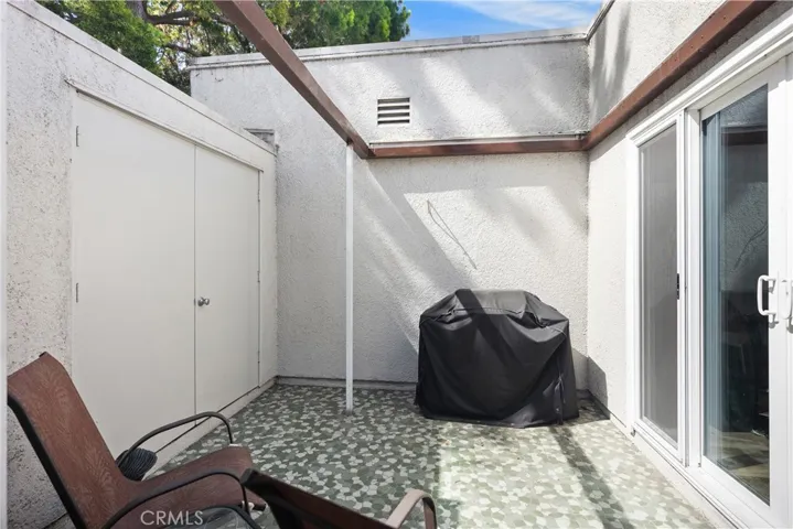 Rear patio from office/3rd bedroom