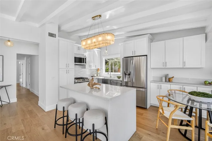 Updated kitchen with ocean views