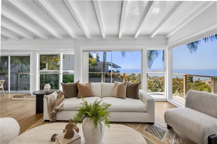 Ocean view living room