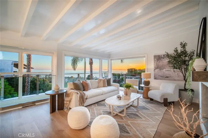 Ocean view living room