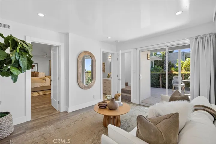 Downstairs ocean view family room