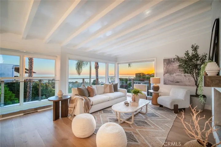 Ocean view living room