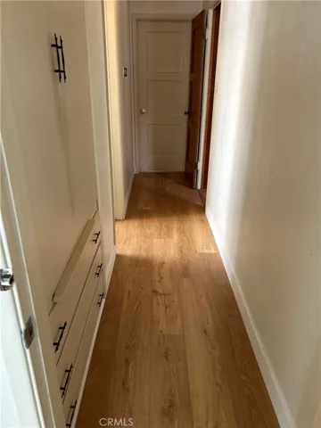 Hallway to Bedrooms and main linen closet.