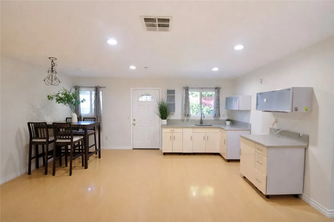Back Unit Combine Dining Room & Living Room.