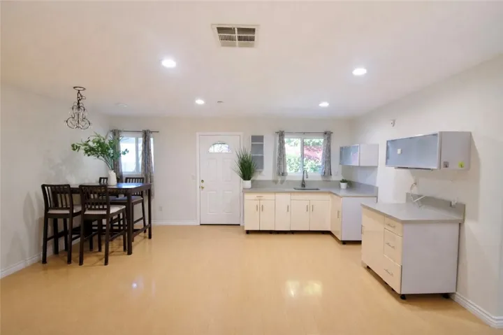 Back Unit Combine Dining Room & Living Room.