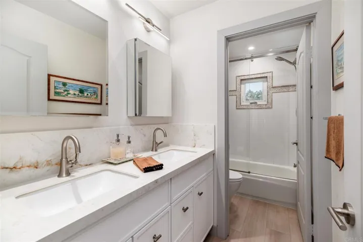 This bathroom was also just remodeled