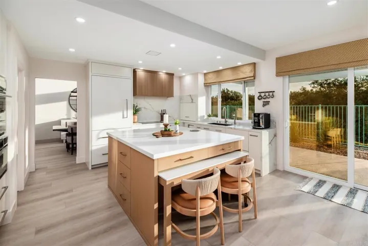 Kitchen remodel was just completed ( see list of description of what seller & designer did)