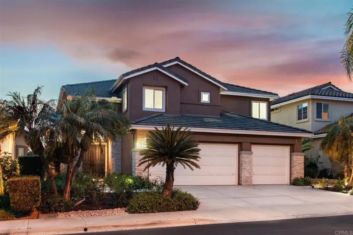 Gorgeous sunset views from backyard & main bedroom