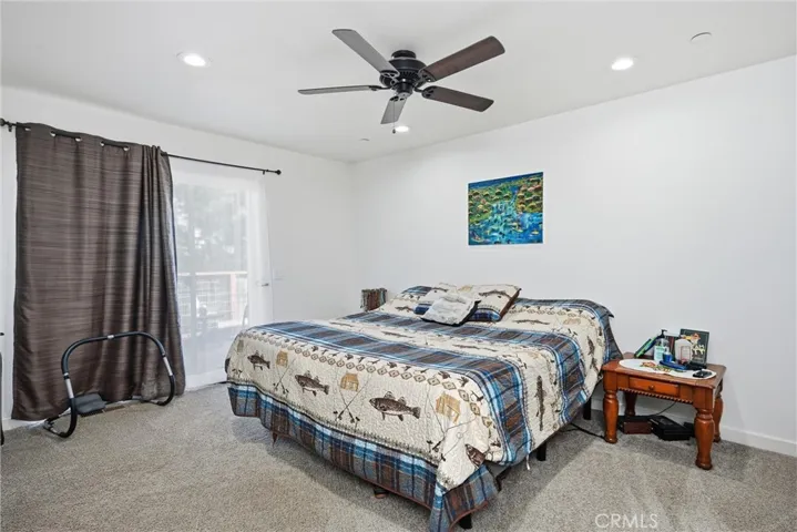 Primary bedroom with deck access