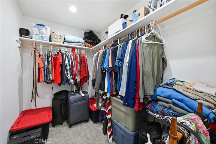 Primary walk-in closet