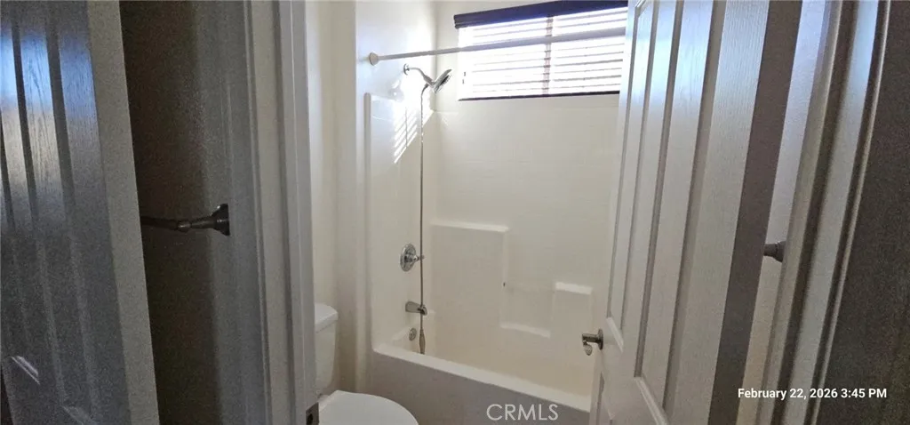 Shower and tub in Jack and Jill bath
