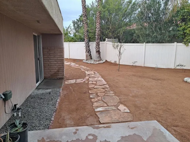 side yard 1