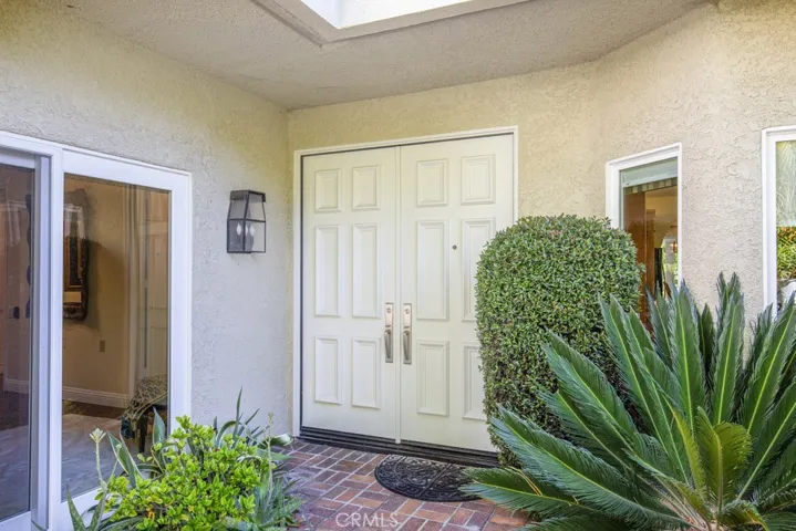 Entry to the residence.