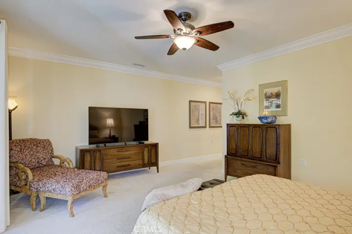 Another view of the primary bedroom.