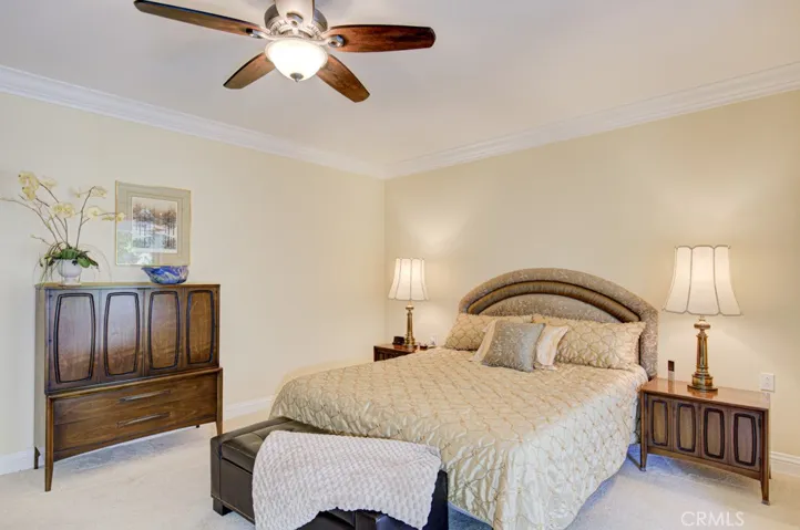 Another view of the primary bedroom.