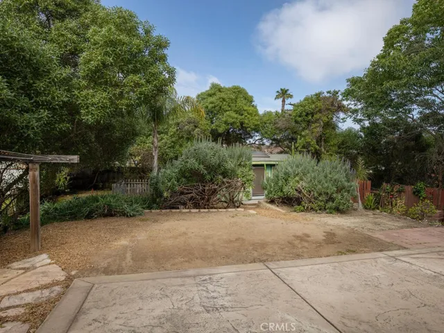 rear yard