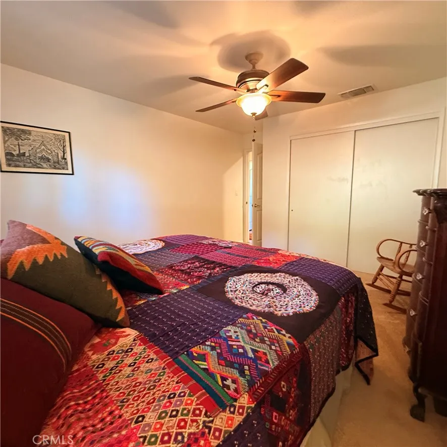 King Sized Bed with plenty of space still.