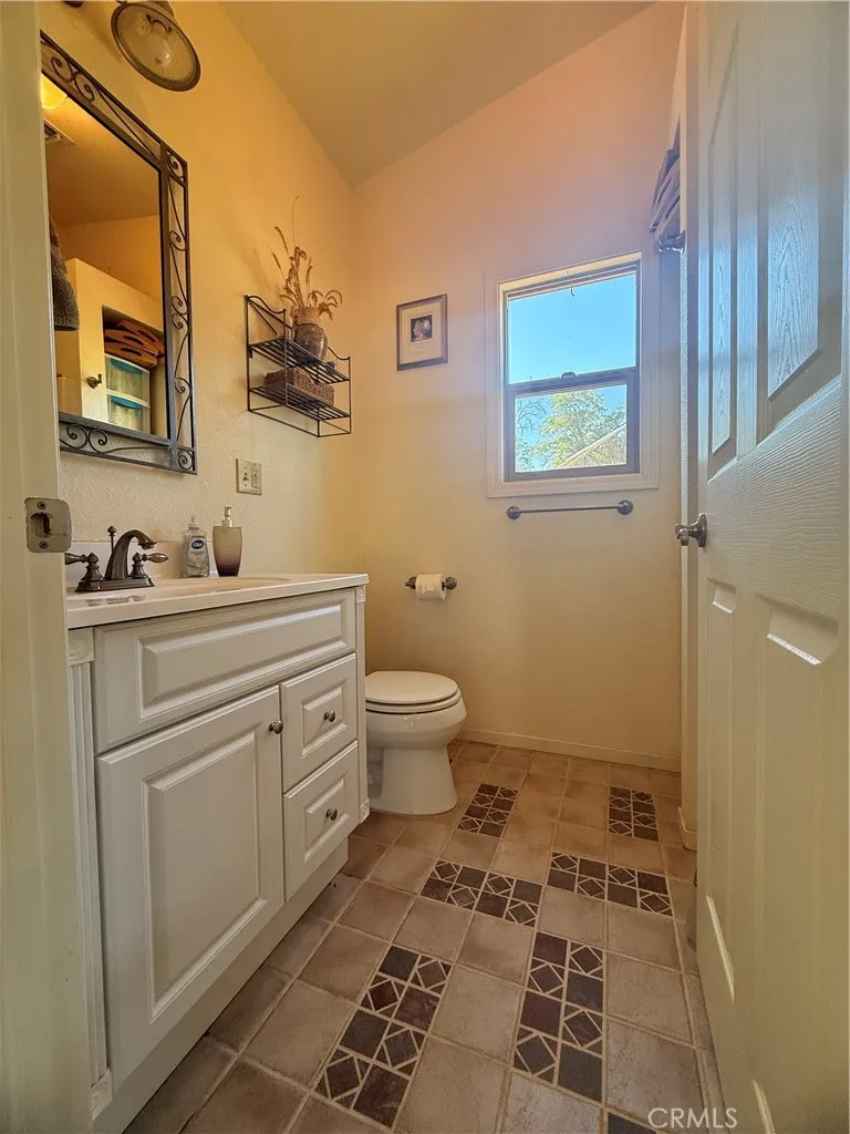 Studio has a full bathroom